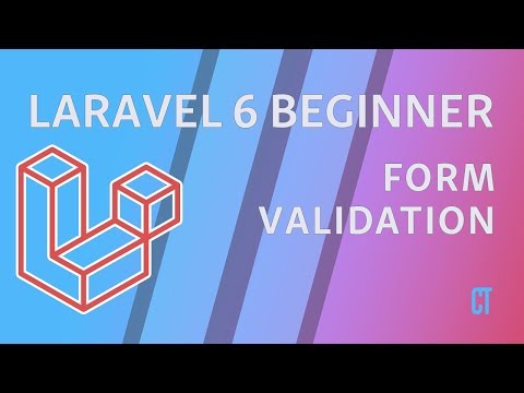 Laravel 6 Beginner e8 Form Validation