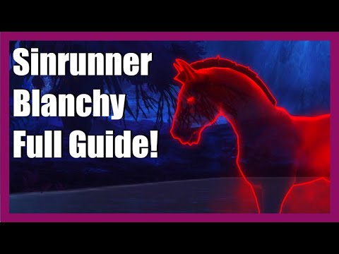 How to Get The Sinrunner Blanchy Mount! - World of Warcraft: Shadowlands Guide