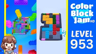 Solution du Niveau 953 de Color Block Jam
