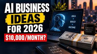 AI Business Ideas for 2026 That Could Make $10K/Month | Real Economics