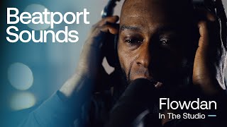 Video thumbnail for Flowdan freestyling new ‘Rumble’ inspired verses in the studio by Loopcloud