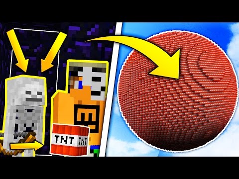 300.000 TNT VS OSSIDIANA + SCHELETROLL !!! - TNT CHALLENGE | Minecraft [ITA] [IL MISTERO DI LINO]