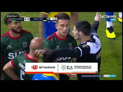Boca vs Agropecuario - Lesion Changuito Zeballos