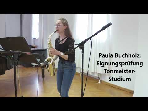 Bewerbungsvideos für Musikhochschulen: Saxophon und Gesang