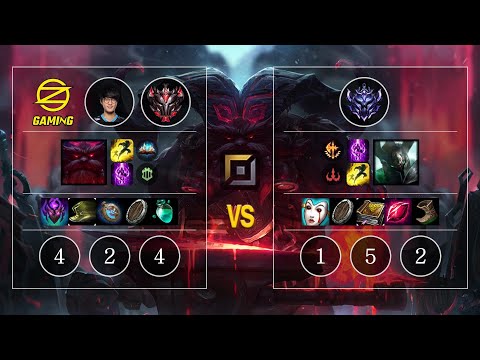 OZ Crown Ornn vs Mordekaiser Top - KR GrandMaster Patch 10.10