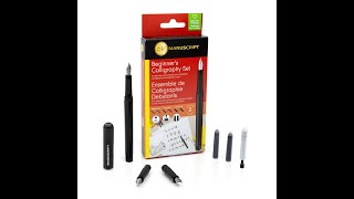 Unboxing of Manuscript Beginner's Calligraphy Set (new packaging)