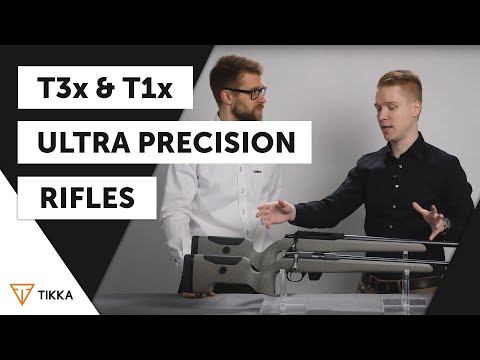Tikka T3x & T1x Ultra Precision Rifles