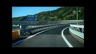 preview picture of video 'Pizzo to Campora San Giovanni by motorway - Sicily to Ukraine part ten'