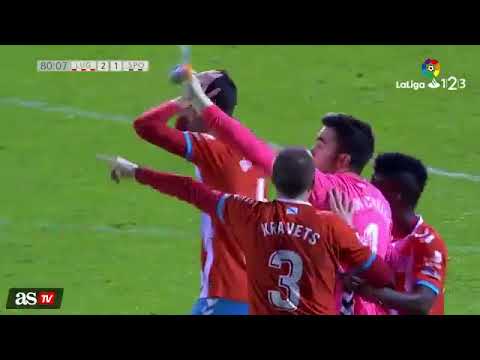 EL INCREÍBLE GOL DEL PORTERO JUAN CARLOS [Lugo vs Sporting]