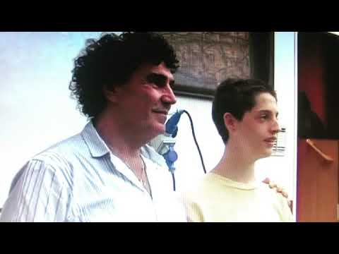 Stefano D ‘Orazio e Red Canzian nel Backstage con Andrea Spada nel 2006