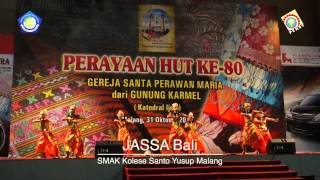 preview picture of video 'SMAK Kosayu merayakan HUT ke-80 Gereja Katedral Ijen Malang'