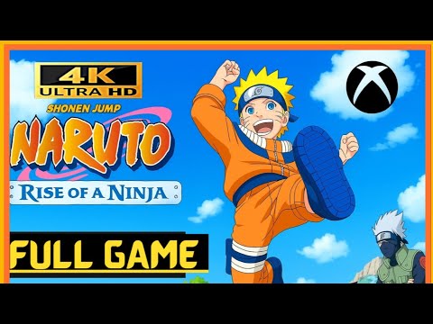 NARUTO: RISE OF A NINJA | LONGPLAY | FULL GAME 100% COMPLETE (4K 60 FPS)