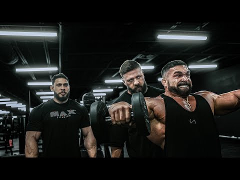 BIG CHEST DAY | 2 WEEKS OUT | MR OLYMPIA DEREK LUNSFORD