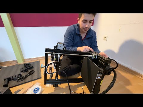 Creality Ender 3 V2 Neo Unboxing + Setup.Easy Build Guide