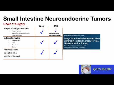 Minimally Invasive (Laparoscopic) Surgery for Small Intestine Neuroendocrine Tumors: Acceptable?