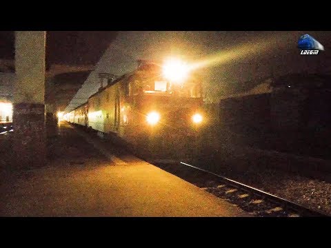 IR1765-2 Iasi-Suceava-Dej-Simeria-Timisoara Nord in Noapte/Night in Gara Cluj Station 23 March 2018
