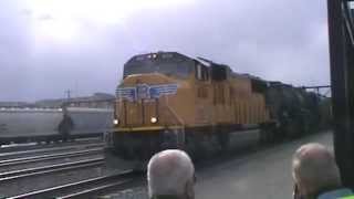 preview picture of video 'Union Pacific Big Boy 4014 From Green River to Rock Springs, WY'