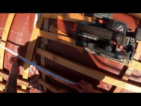 Biber Hechtgaube einlatten - Teil 23 - Biberschwanzdach Ibbenbüren