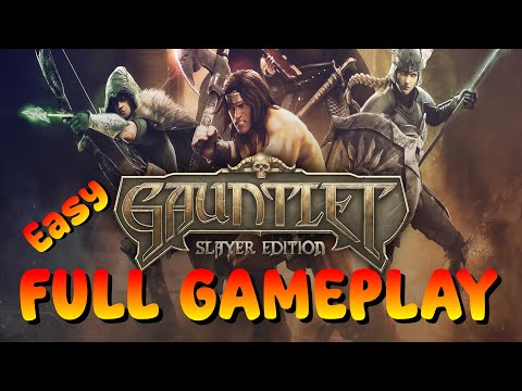 Gauntlet Slayer Edition | Gameplay Walkthrough Complete Full Game Longplay | No Commentary | English
