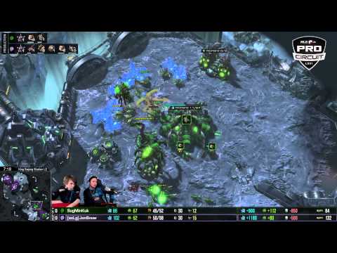 MLG Anaheim NA Qualifier 3 - Round 2 - JonSnow vs Miniraser - Game 1