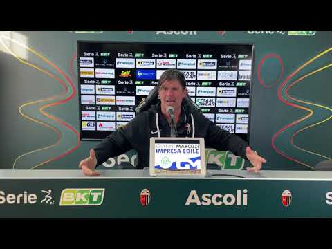 Mister Sottil | post gara Ascoli 1 Lecce 1 #ASCLEC