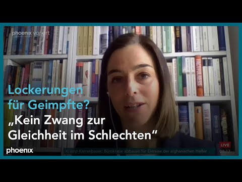 nachgefragt mit Anna Sauerbrey zur Debatte um Lockerungen für Geimpfte und Genesene am 04.05.21