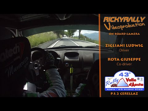 OBC ZIGLIANI - ROTA // 43° Rally Valle d'Aosta 2022 // P.S.2 Cerellaz