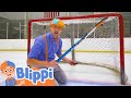 Blippi Visits An Ice Rink Educational Videos For Kids