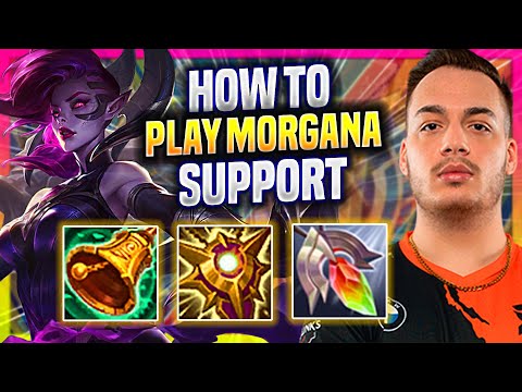 LEARN HOW TO PLAY MORGANA SUPPORT LIKE A PRO! - FNC Rhuckz Plays Morgana Support vs Pyke! |