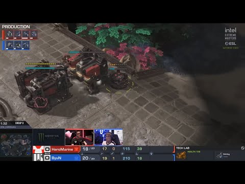 HeRoMaRinE's Concussive Shells Rush vs Byun | IEM Katowice 2023