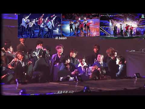 SEVENTEEN react to BTS - DNA [SMA 2018]