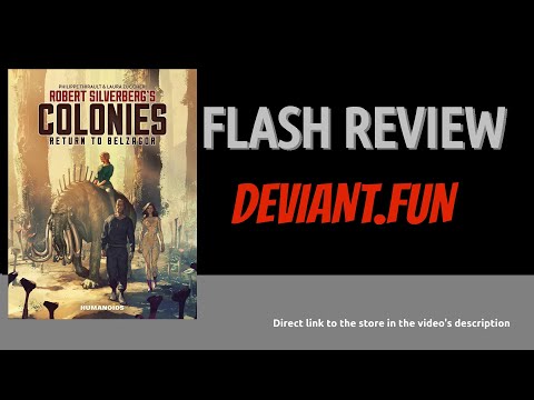Robert Silverberg's COLONIES: Return to Belzagor | FLASH REVIEW by Deviant.fun