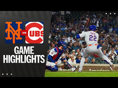 Mets vs. Cubs Game Highlights (9/25/25) | MLB Highlights