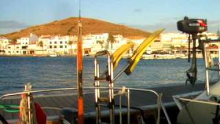 preview picture of video 'EL PUERTO DE FORNELLS (MENORCA). Luis Miranda con el VITO.'