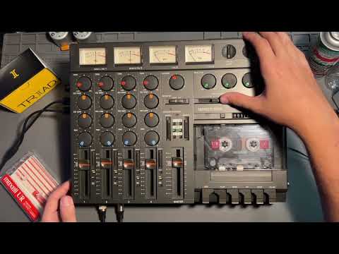 TASCAM Porta One Ministudio 4-Track Cassette Recorder {Serviced} image 9
