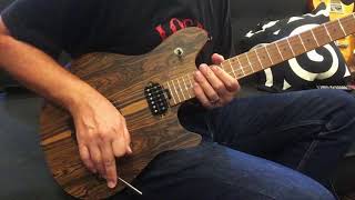 Video thumbnail for EVH Wolfgang 2021 Standard Exotic Bocote Natural Plays… Van Halen! Strymon Iridium & Analogman Delay by 121212 Guitars