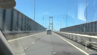 preview picture of video '北海道　室蘭市　白鳥大橋の道路状況（Hokkaidou muroran city Hakutyou bridoge）'