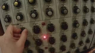 Video thumbnail for EMS Synthi-100: extremely rare 70s  vintage modular  in action by Chris Mick Studentsmusic