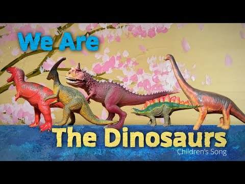 (Children's Song) We Are the Dinosaurs - {tinyHappy Garden}