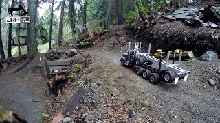 JRP RC - 7 Axle Mule Train King Hauler 8X8 First Video