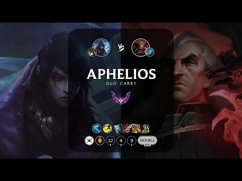 Aphelios ADC vs Swain - KR Master Patch 12.22
