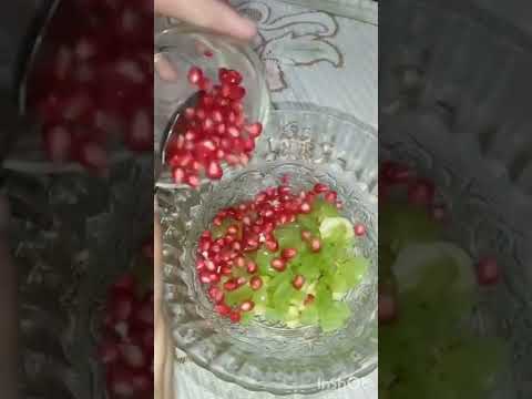 MIX FRUITS CHAAT RECIPE #shorts #ytstudio #cookingwitazra