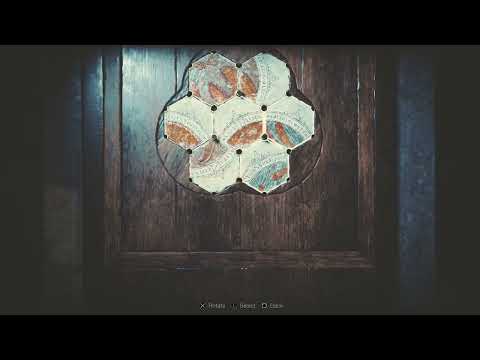 Resident Evil 4 Hexagon Puzzle Easy Solution