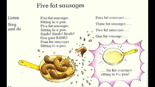 FIVE FAT SAUSAGES.English Together 1. Holiday House. Song and Stories.
