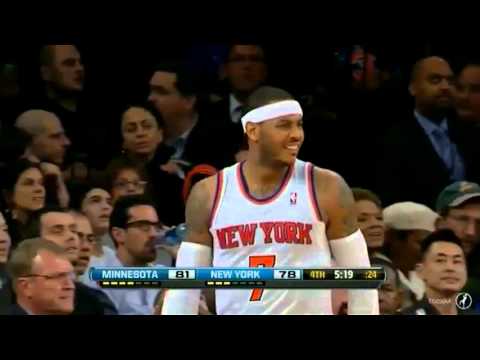 Carmelo Anthony Takes Over In 4th Quarter - NYK