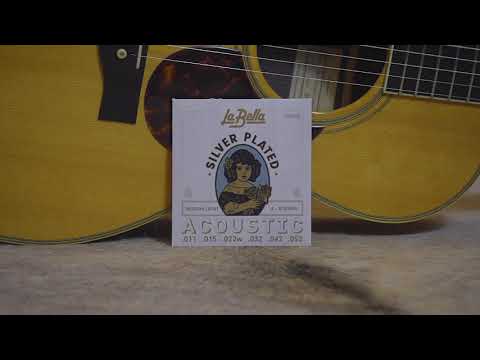 La Bella Acoustic Silver-Plated Guitar Strings