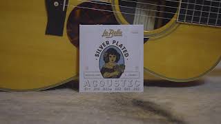 La Bella Acoustic Silver-Plated Guitar Strings