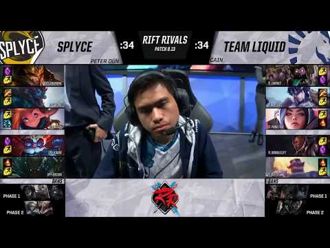 SPY Kobbe Heimerdinger VS TL Doublelift Lucian Highlights   2018 Rift Rivals Finals