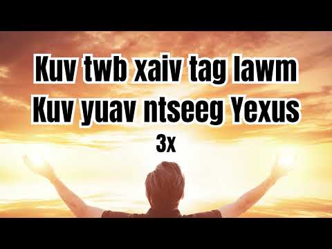 Kuv twb xaiv tag lawm-Music