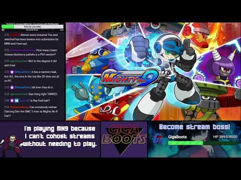 MIghty No. 9 playthrough for the end of the decade ft. Voxandra